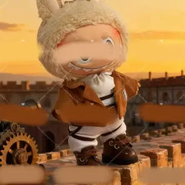 새상품 labubu 리바이 옷 갈아입기 의류 진격의 거인