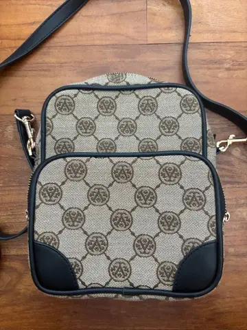 앙코 키네 바이컬러 숄더백