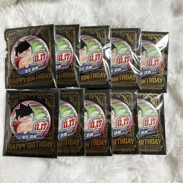 쿠로오 테츠로 하이큐!! 2022 벌스데이 캔뱃지 10개