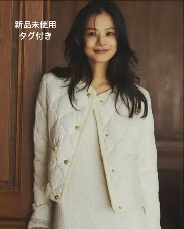 [ 미사용 새상품 ] TAION x anuans 노카라 퀼팅 숏 다운