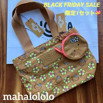 알로하 컬렉션 헬로키티 토트백 파우치