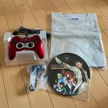 사쿠라 대전의 부속품 빨간색 와이어리스 컨트롤러와 T셔츠 세트