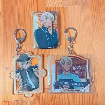 [ 명탐정 코난 ] 아무로 토오루 키링 캔배치