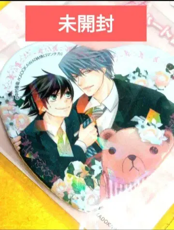 [미개봉] [거치대 포함] 순정 로맨티카 하트 캔뱃지 홀로그램