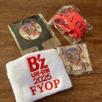 B'z 2025년 라이브 굿즈 FYOP