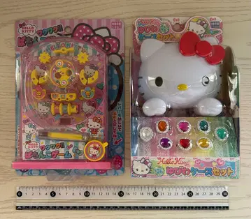 헬로키티 파칭코 게임 헬로키티 반지 케이스 세트 (거울 포함)