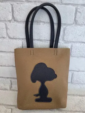 kotty 스누피 in 긴자 실루엣 토트백 베이지 2020