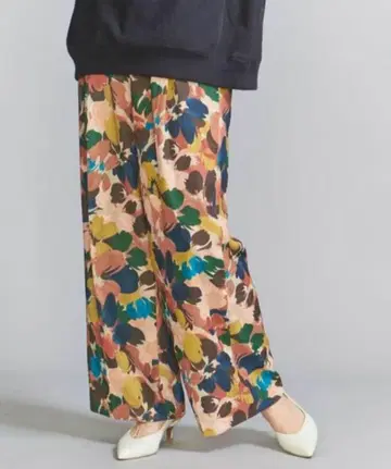 BEAUTY&YOUTH 플라워 프린트 와이드 팬츠 S 사이즈