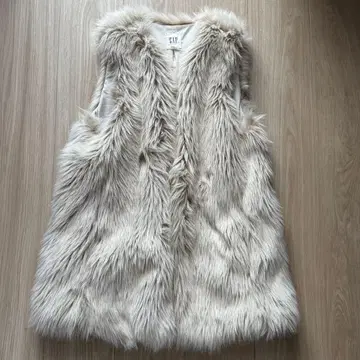 GAP 인조 모피 베스트