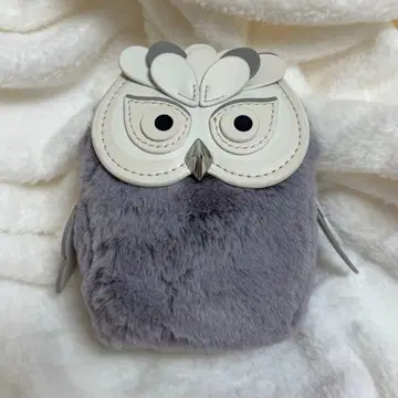 케이트 스페이드 올빼미 코인 케이스 그레이