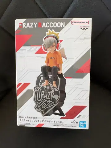 Crazy Raccoon 모니터 탑 피규어 달마이즈갓