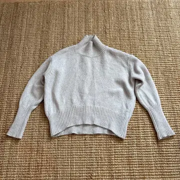 GALERIE VIE 파인 울 하이넥 풀오버 니트