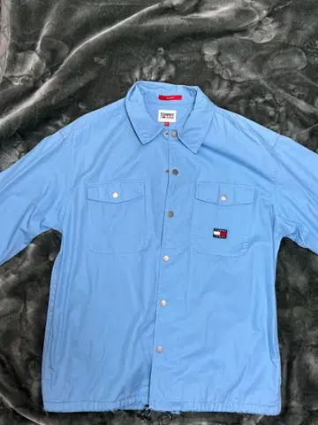 TOMMY JEANS 스카이블루 SKATE FIT 셔츠 M