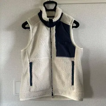 Champion 플리스 베스트 M 화이트/네이비