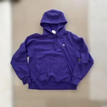 Champion 리버스 위브 후드티 M 퍼플