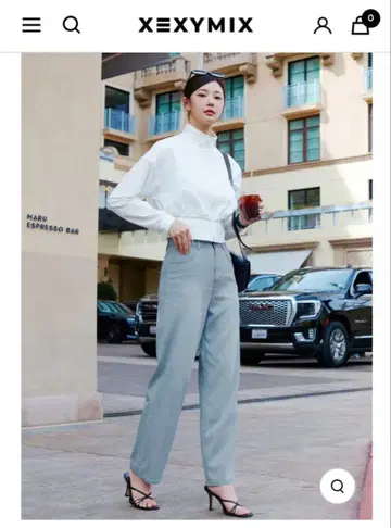 [ 인기 ] 젝시믹스 이지 와이드 데님 사이즈 L