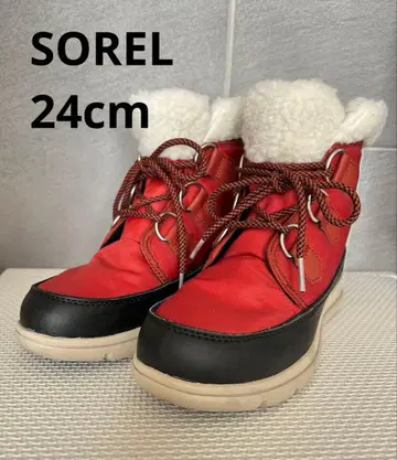 SOREL 소렐 방수 부츠 보아 나일론 스노우 부츠 24cm