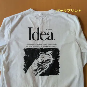 스노우피크 화이트 긴팔 셔츠 M