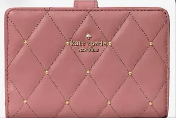 [ 최종 가격 ] 케이트 스페이드 지갑 이단 접이식 핑크