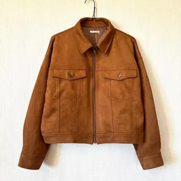 [컨디션 최상] 허니즈 스웨이드 블루종