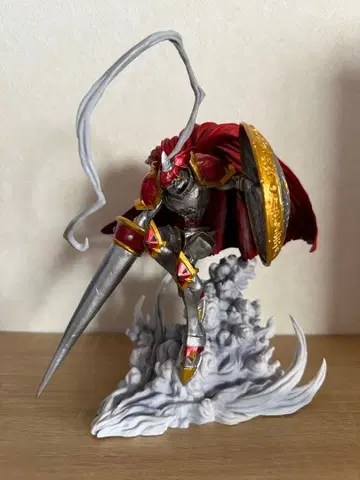 디지몬 제일복권 B상 듀크몬 혼고지상 피규어