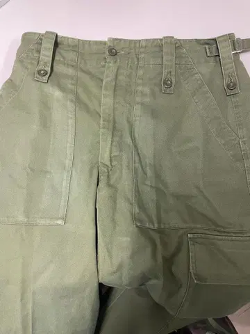 영국군 빵 밀리터리 베이커 팬츠 카고 팬츠 사이즈 표기 없음