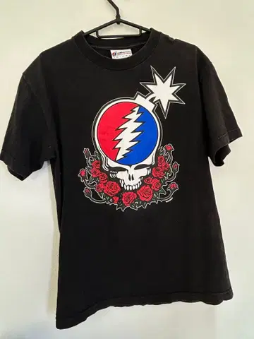 그레이트풀 데드 T셔츠 블랙 M 사이즈