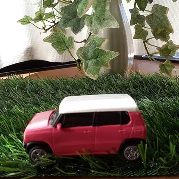 스즈키 허슬러 미니카 핑크/화이트