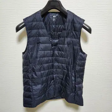 UNIQLO 유니클로 울트라 라이트 다운 베스트 네이비 XL 남성용