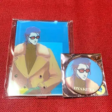 BLEACH 483 WORLD 아크릴 스탠드 쿠치키 뱌쿠야 캔뱃지