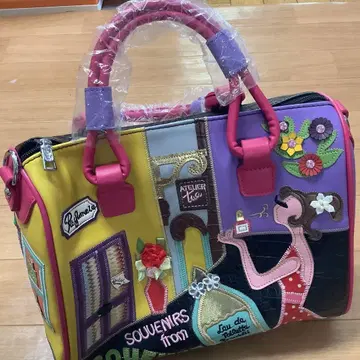 Belmondo 자수 디자인 핸드백