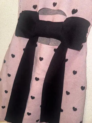 HONEY MEW Luv 샤기 앙상블 원피스 크리스마스