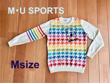 MU 스포츠 니트 스웨터 골프웨어 M 사이즈