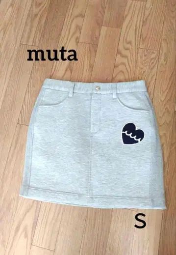 [레어] muta marine 골프 스커트 그레이S.