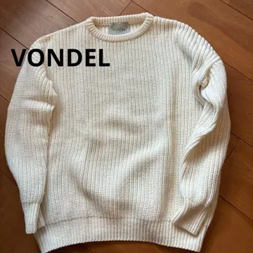 VONDEL 화이트 니트 스웨터