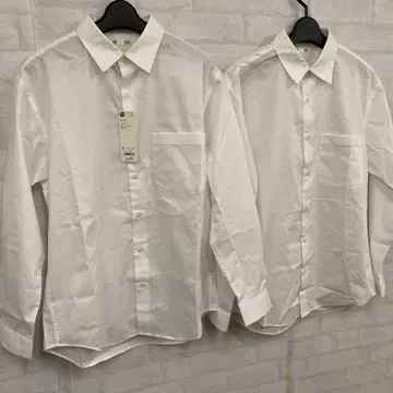 즉시 결제 새상품 GU 지유 이지케어 브로드 셔츠 2장