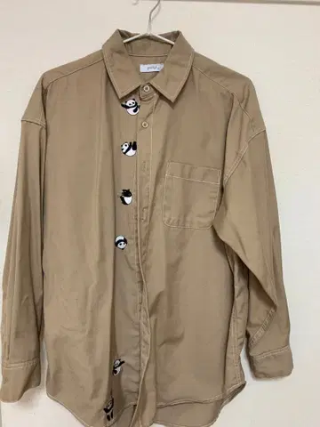 그라니프 롤링팬더즈 셔츠 베이지 카키 사이즈 S