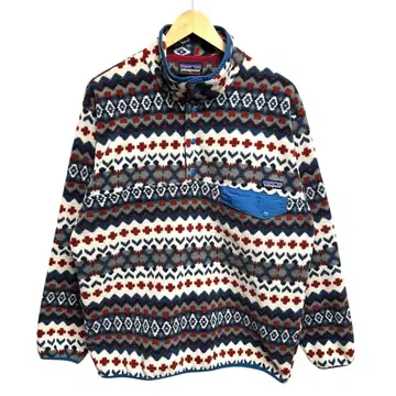 파타고니아 patagonia 신틸라 스냅T 풀오버 플리스 올 패턴 M