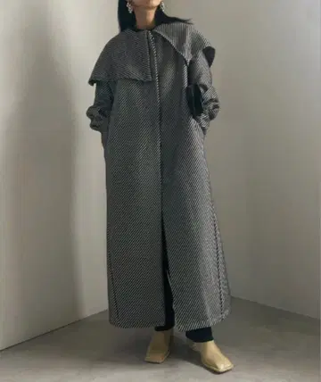 2WAY CAPE PUFF SLEEVE COAT