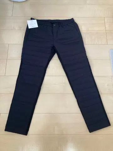 monzee 몽지 패널 패드 팬츠 블랙 [LL]