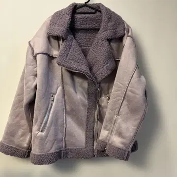 미사용 GRL 택 포함 여성용 자켓 [ 파스텔 퍼플 ]