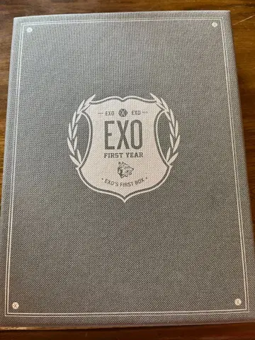 EXO FIRST YEAR 4장 세트 DVD
