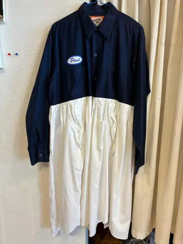 PANAMA BOY 리메이크 롱 셔츠 원피스