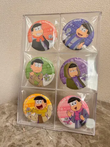 오소마츠 6쌍둥이 캔 배지