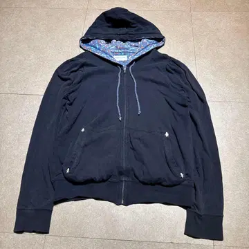 Tsumori chisato 후드티 집업 맨투맨 네이비