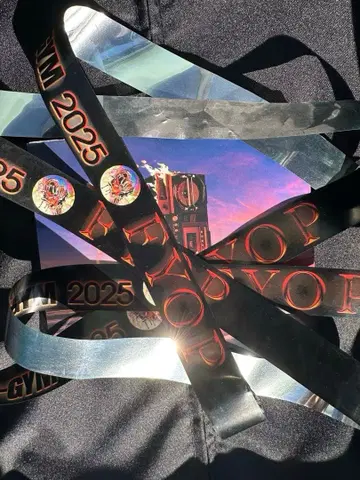 B'z LIVE GYM 2025 FYOP 은색 테이프