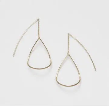 agete K10 아메리칸 귀걸이 드롭형