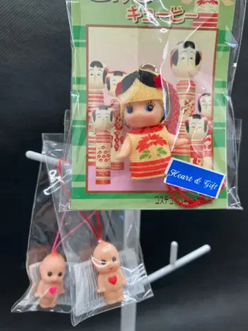 지역 한정 코케시 큐피 스트랩 3개 세트