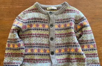 기하학 패턴 가디건