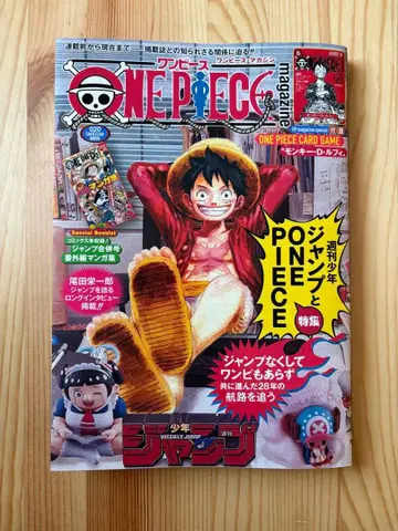 ONE PIECE 특집 잡지 부록 카드 포함 원피스 매거진 새상품 미개봉